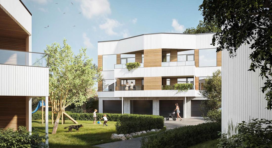 Ovre Leidlandshagen Leiligheter Gateperspektiv 2