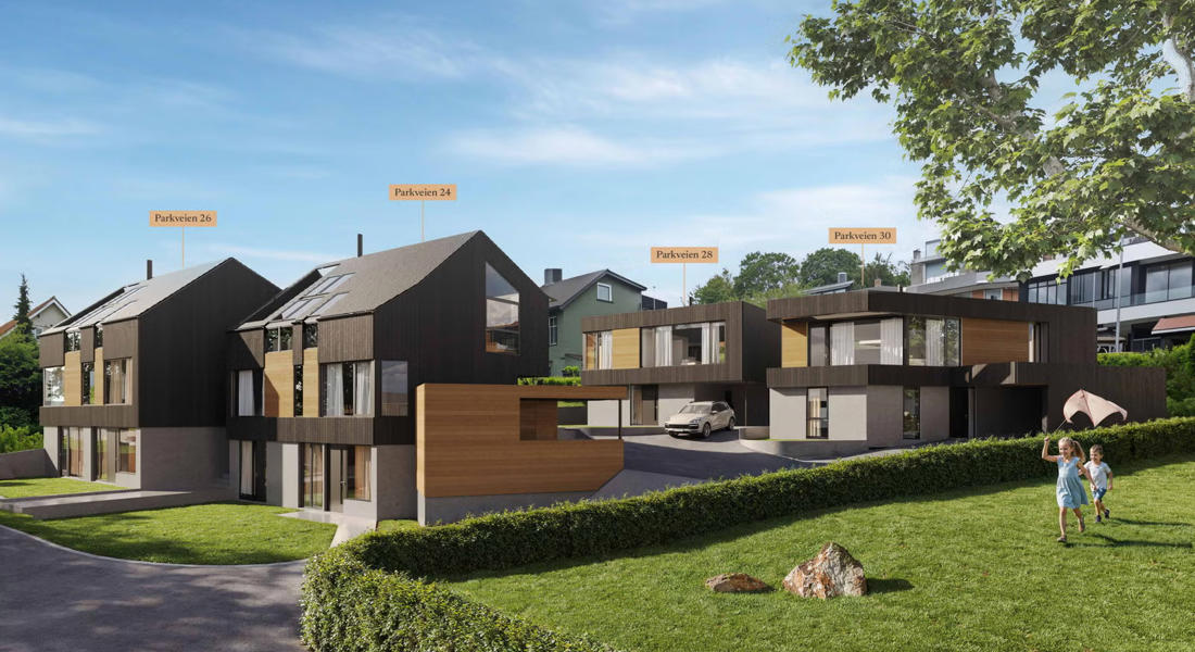 Parkveien Fasader Markeringer
